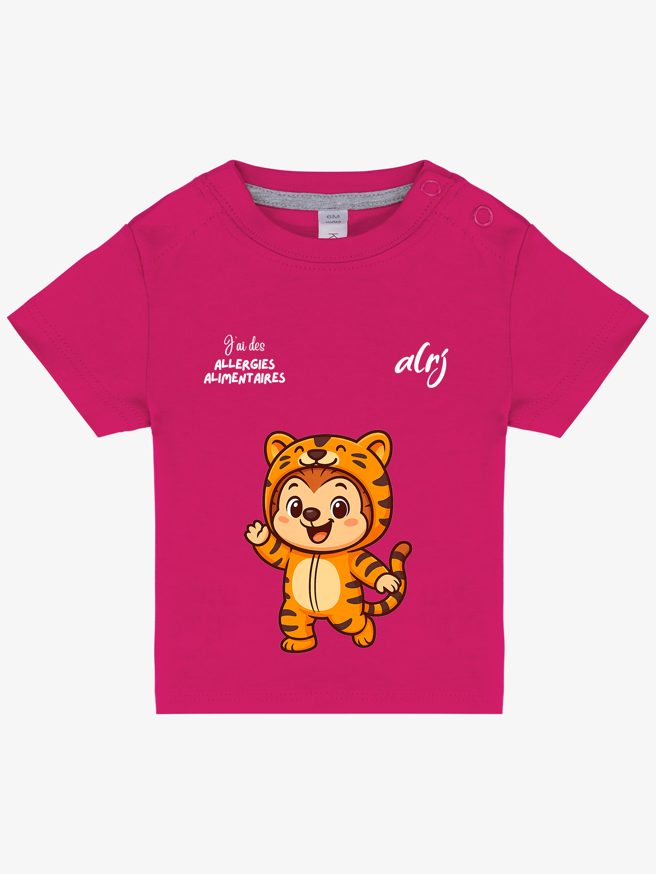 T-shirt 3/36 mois de prévention des allergies alimentaires - pyjama