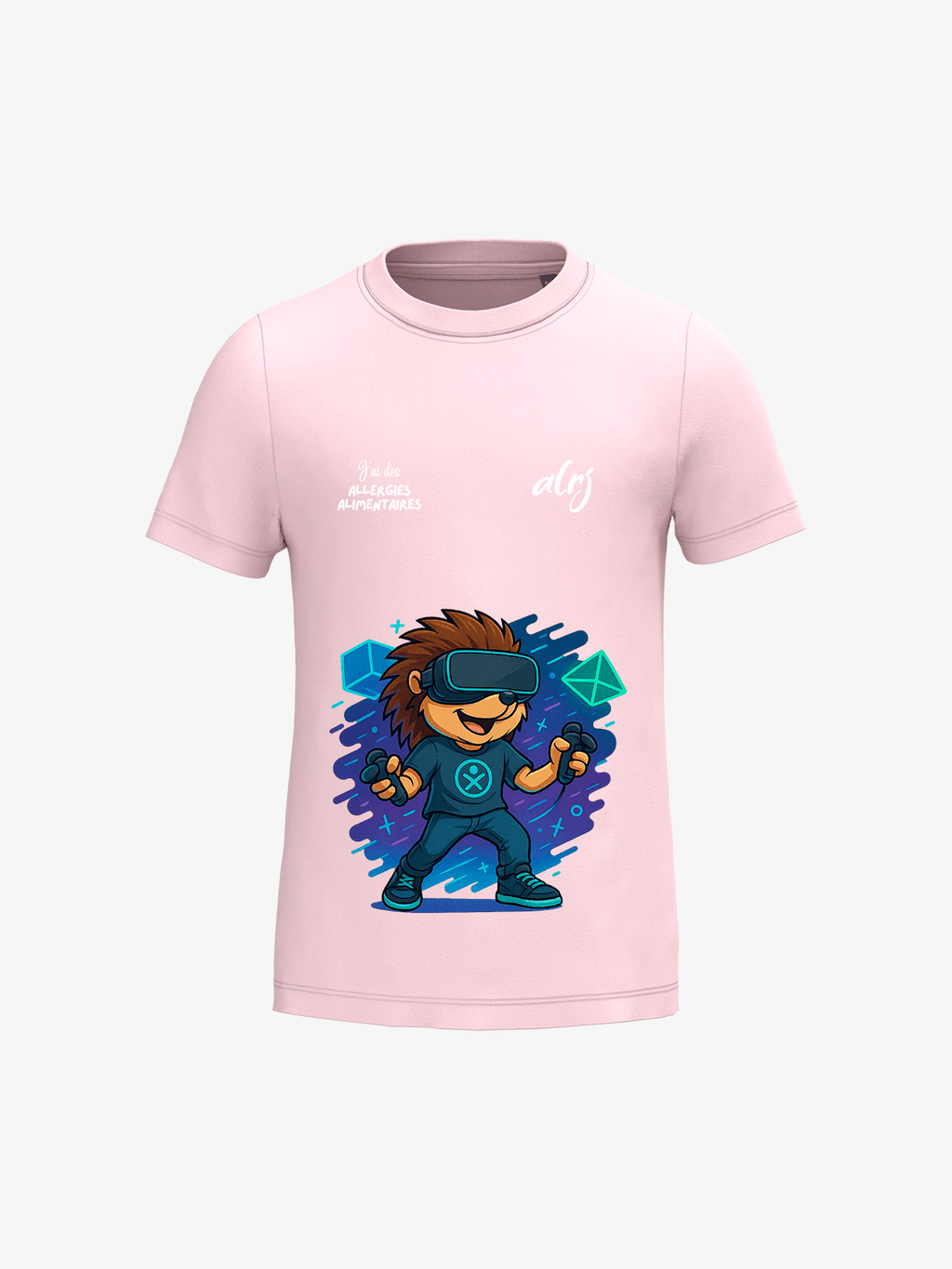 T-shirt 6-14 ans de prévention des allergies alimentaires - VR