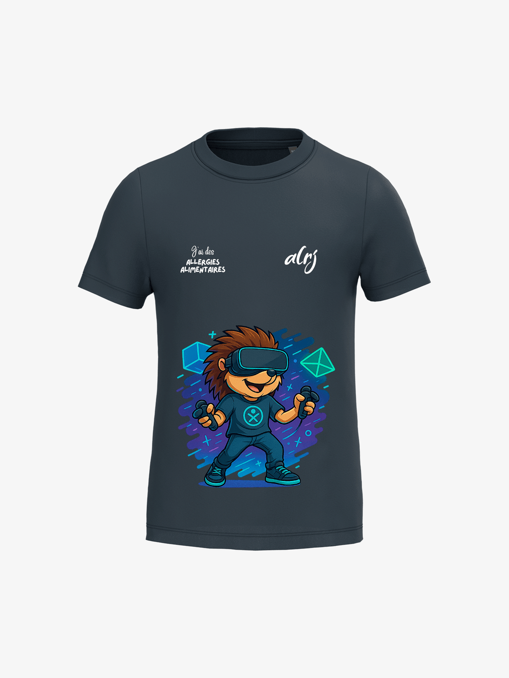 T-shirt 6-14 ans de prévention des allergies alimentaires - VR