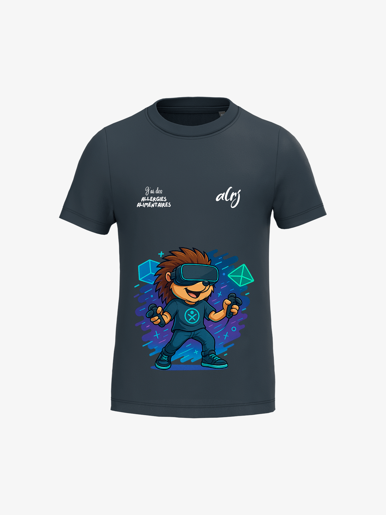 T-shirt 6-14 ans de prévention des allergies alimentaires - VR