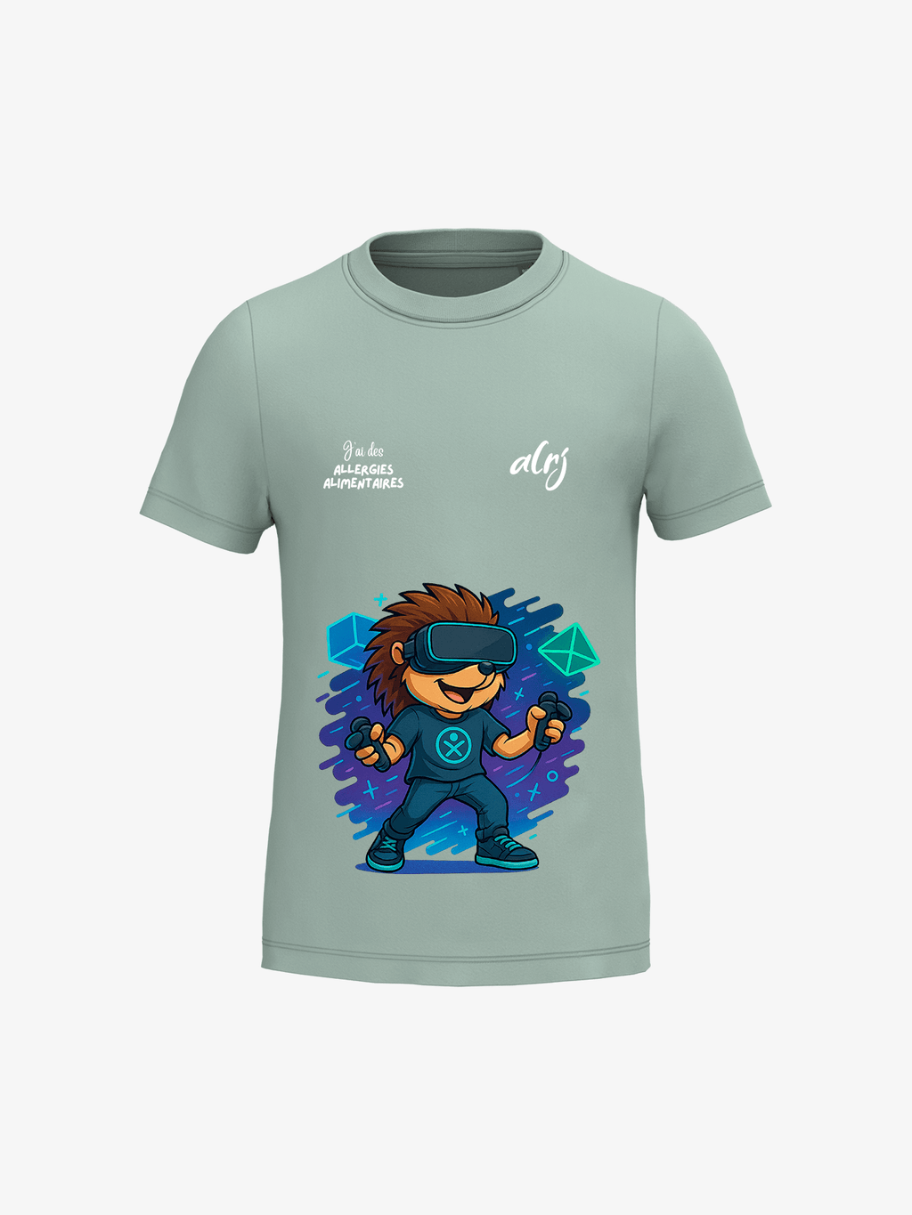 T-shirt 6-14 ans de prévention des allergies alimentaires - VR