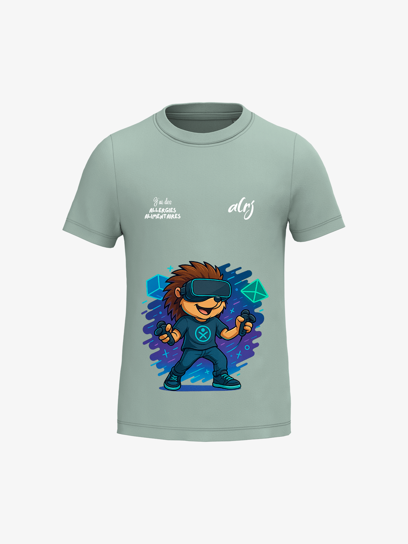 T-shirt 6-14 ans de prévention des allergies alimentaires - VR