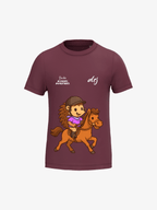 T-shirt 6-14 ans de prévention des allergies alimentaires - équitation