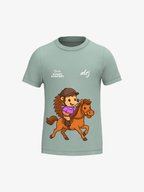 T-shirt 6-14 ans de prévention des allergies alimentaires - équitation