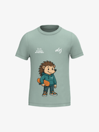 T-shirt 6-14 ans de prévention des allergies alimentaires - skate
