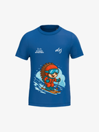 T-shirt 6-14 ans de prévention des allergies alimentaires - ski