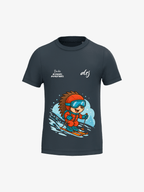 T-shirt 6-14 ans de prévention des allergies alimentaires - ski