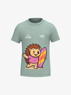 T-shirt 6-14 ans de prévention des allergies alimentaires - surf