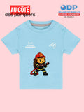 T-shirt de prévention des allergies alimentaires 3/36 mois - Pompier alrj