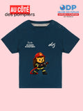 T-shirt de prévention des allergies alimentaires 3/36 mois - Pompier alrj