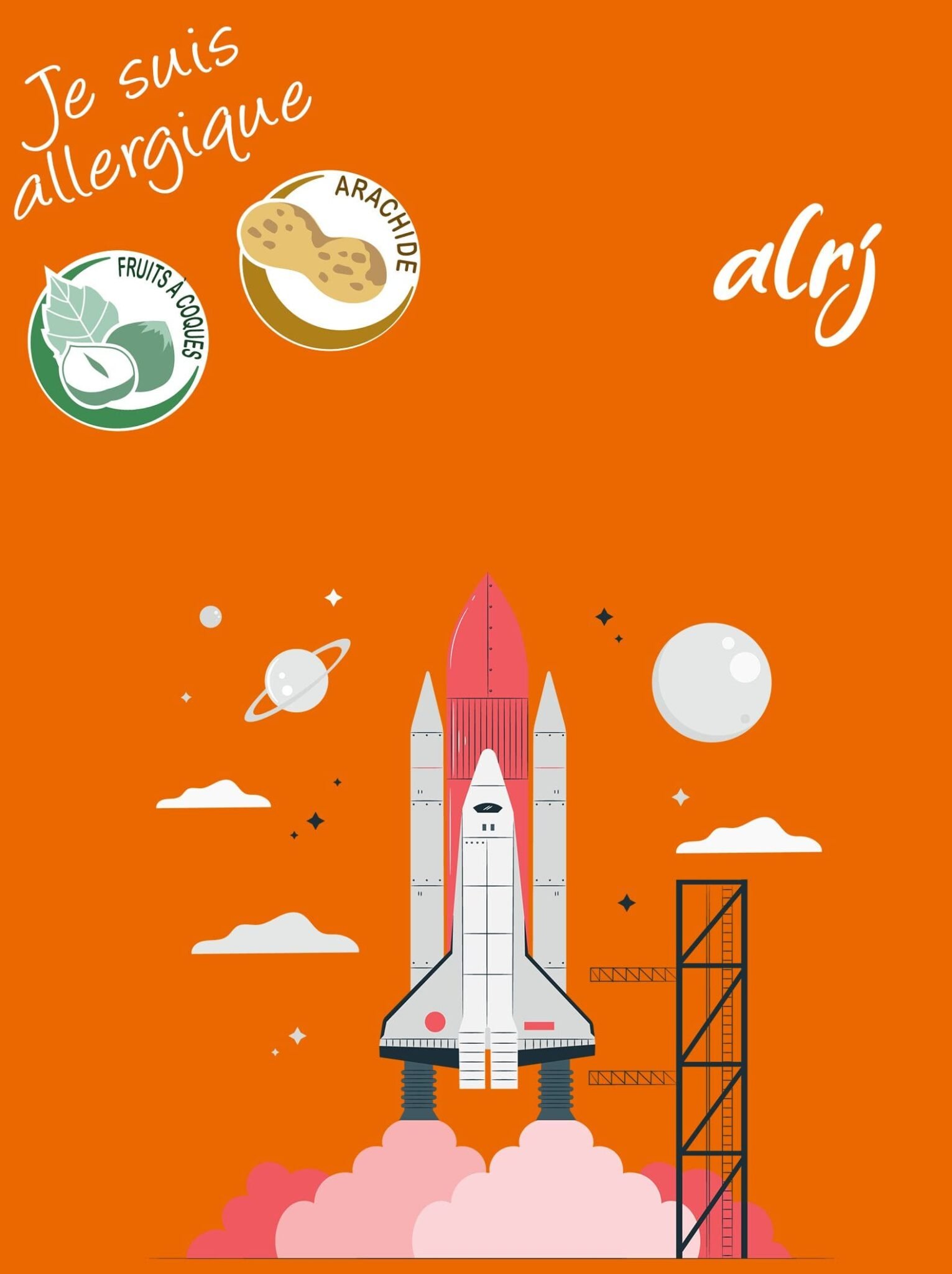 image-illustration-tshirt-allergie-fusée-orange