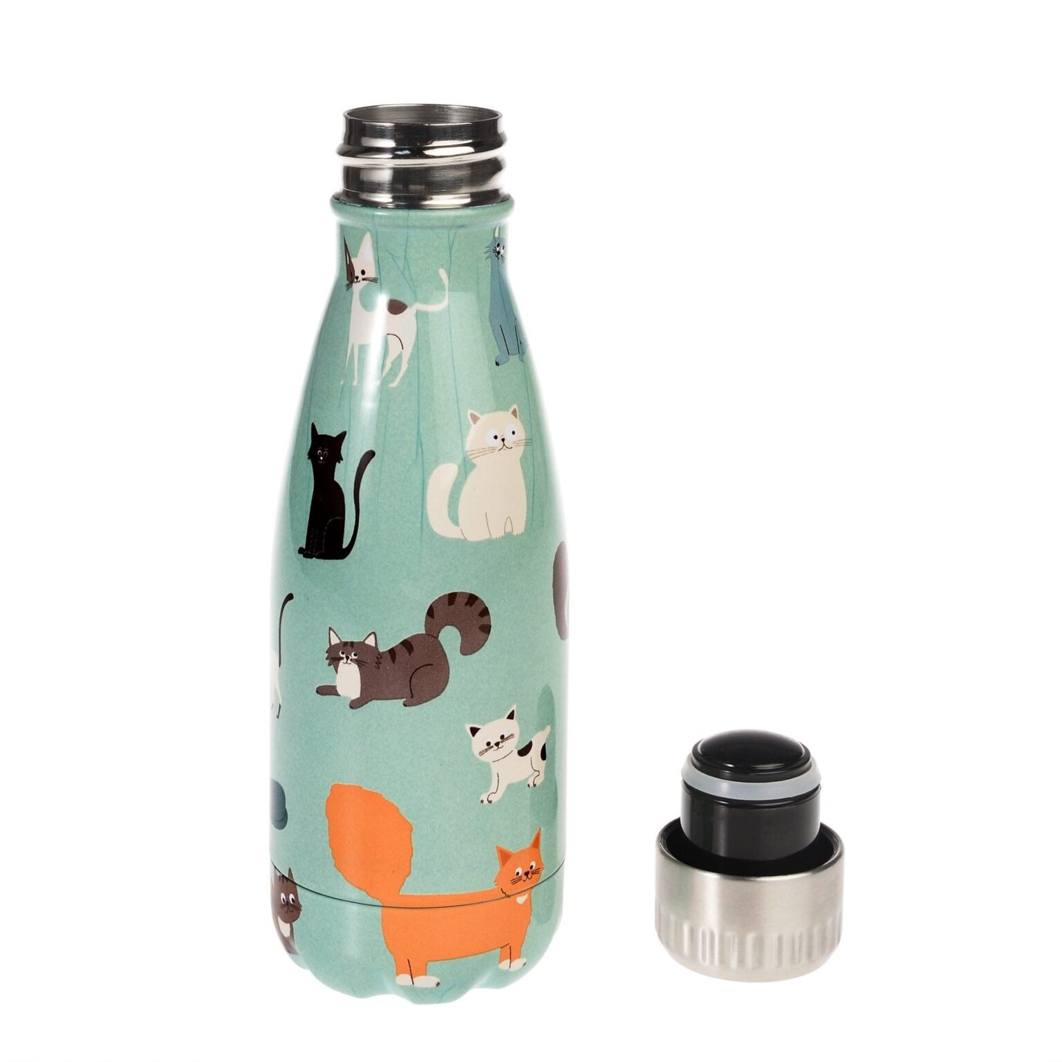 gourde en acier inoxydable enfant chats 2