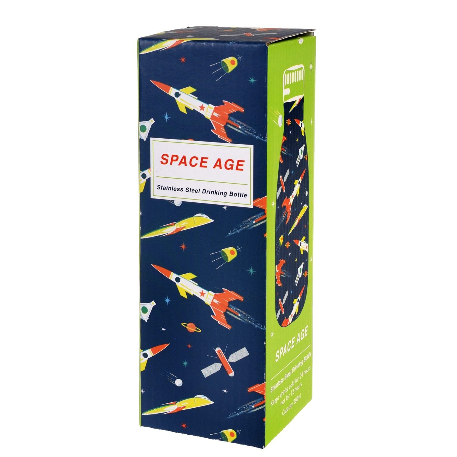 gourde en acier inoxydable enfant espace 3