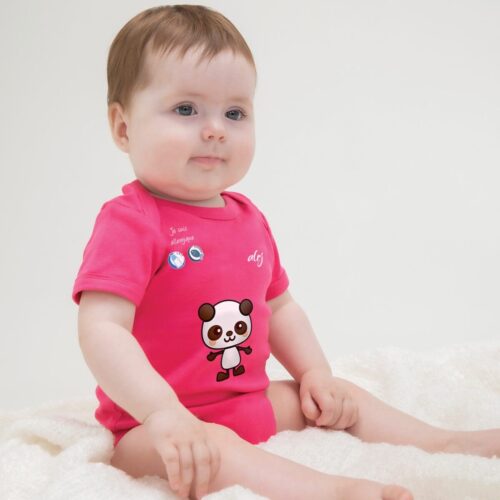 body bébé allergies alimentaires panda rose