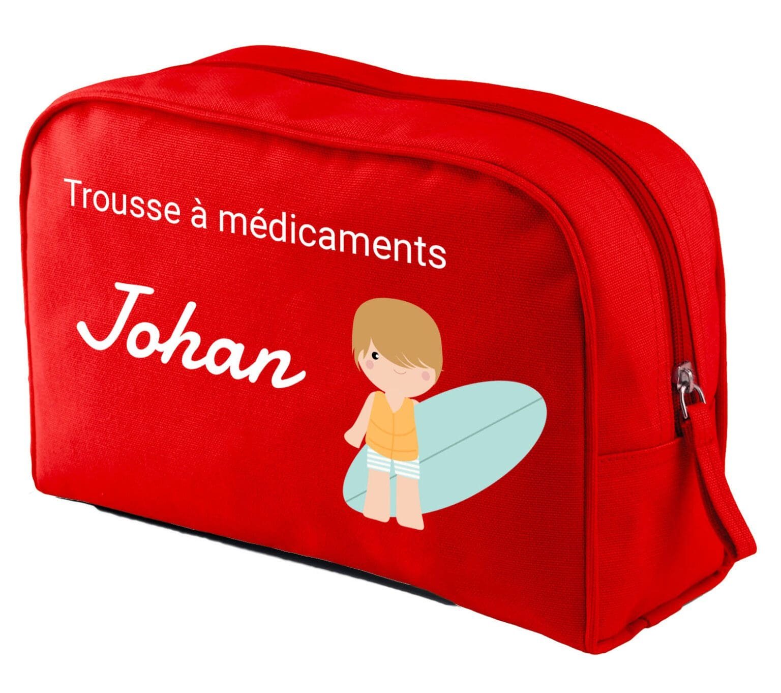 Trousse à médicament pour enfant ayant des allergies alimentaires, contenant son PAI