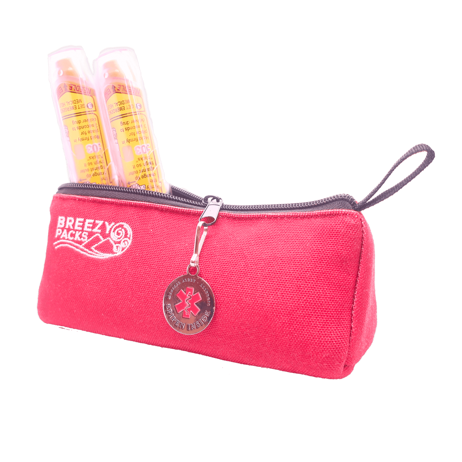 trousse breezy extra contenant 2 injecteurs d'adrenaline