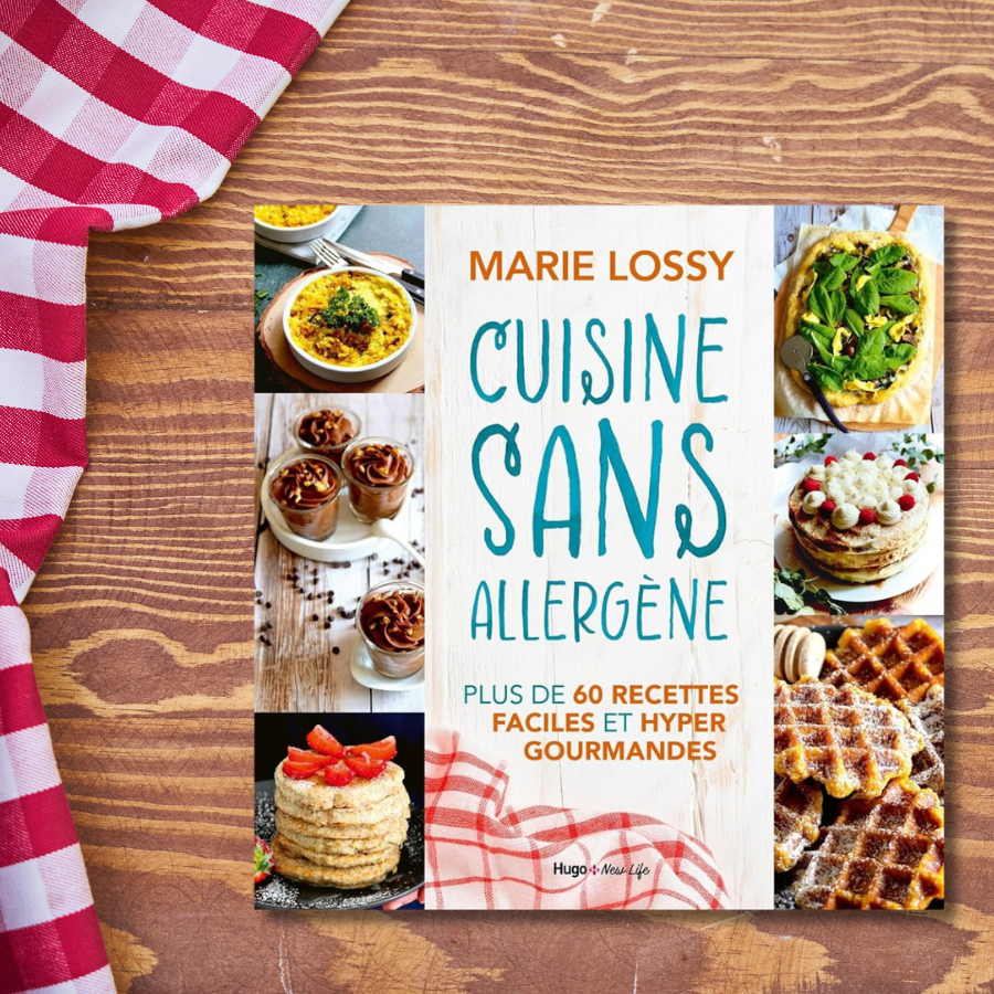 livre cuisine sans allergène de Marie Lossy