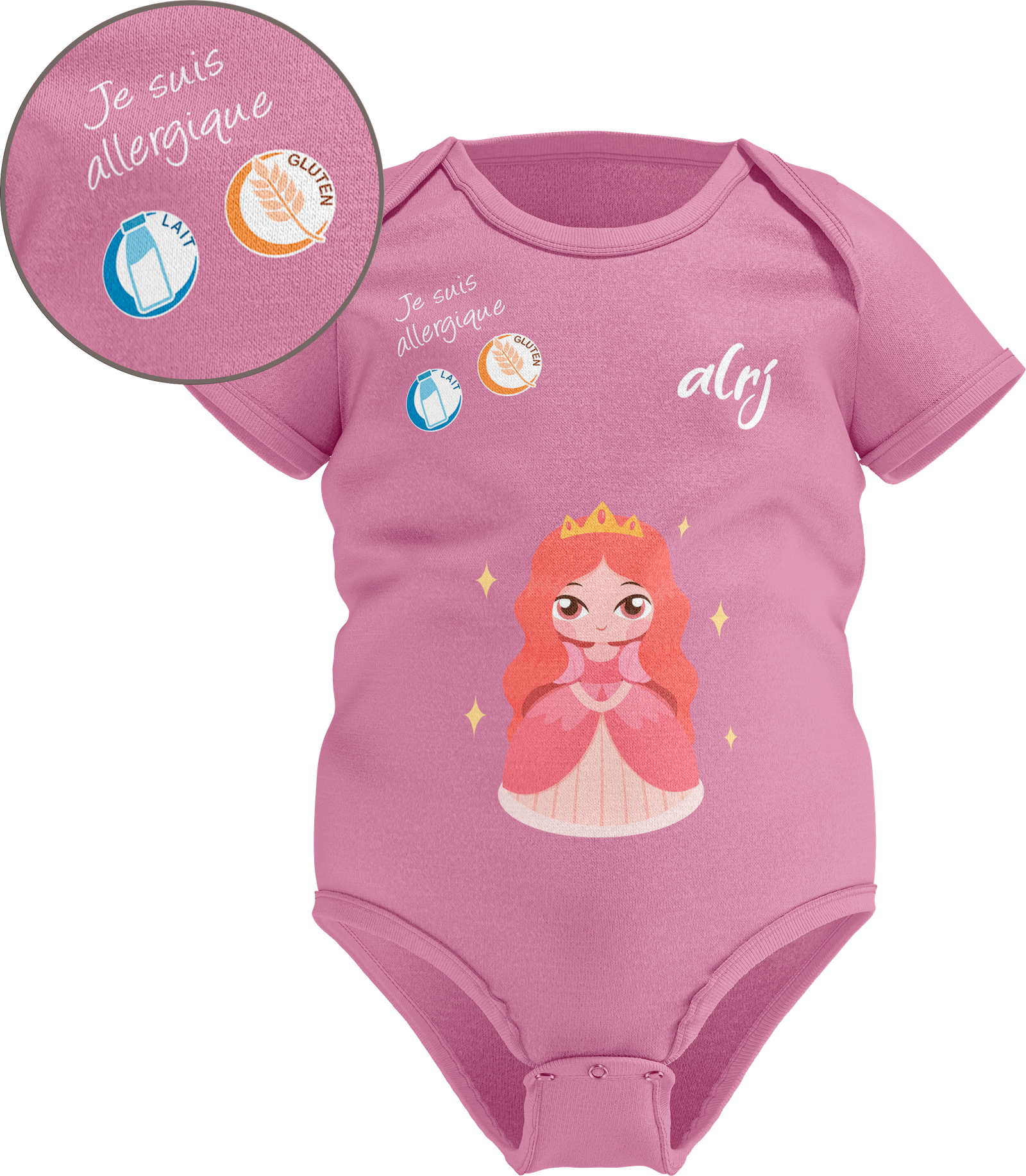 body bébé de prévention des allergies alimentaires