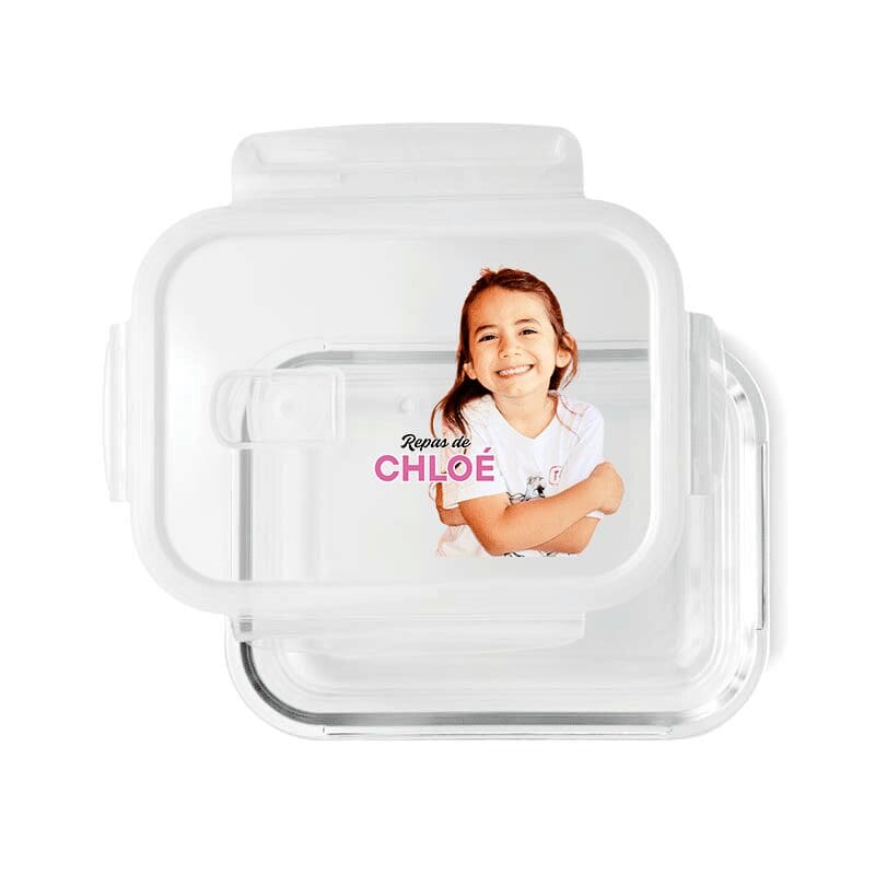 boite a repas personnalisable avec photo