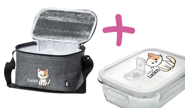 Kit repas pour enfant personnalisé