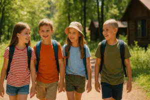 enfants ayant des allergies alimentaires en colonie de vacances