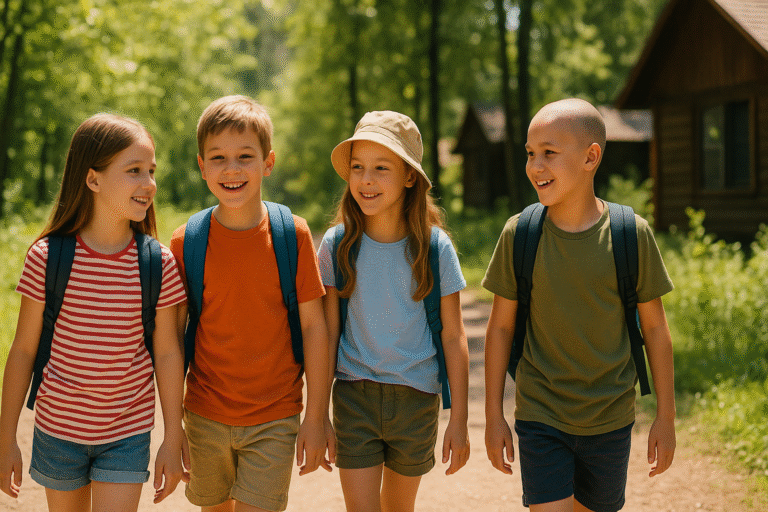 enfants ayant des allergies alimentaires en colonie de vacances