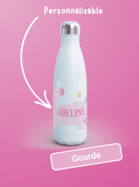 gourde personnalisable enfant allergique