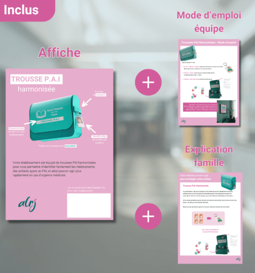 kit accompagnant les trousses pai harmonisées